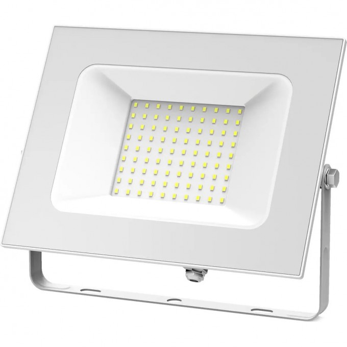 Прожектор GAUSS ELEMENTARY 70W 7200lm 6500K 175-265V IP65 белый LED 613120370