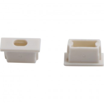 Заглушки для врезного профиля светодиодной ленты GAUSS (2 заглушки в пакете)